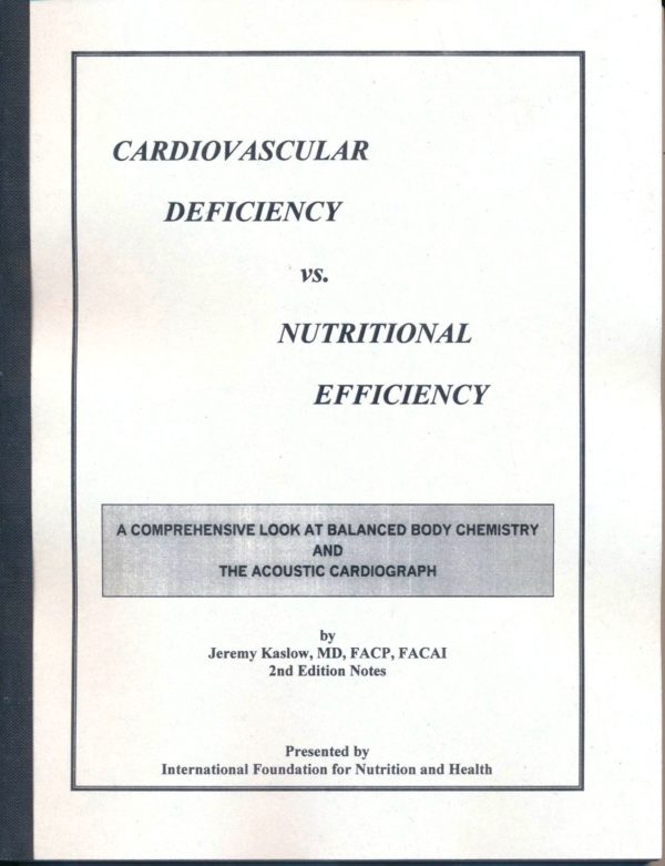 Cardio Deficiency vs. Nutritional Efficiency