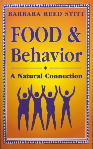 Food and Behavior Book cover on a white background