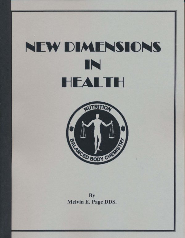 New Dimensions in Health Book cover