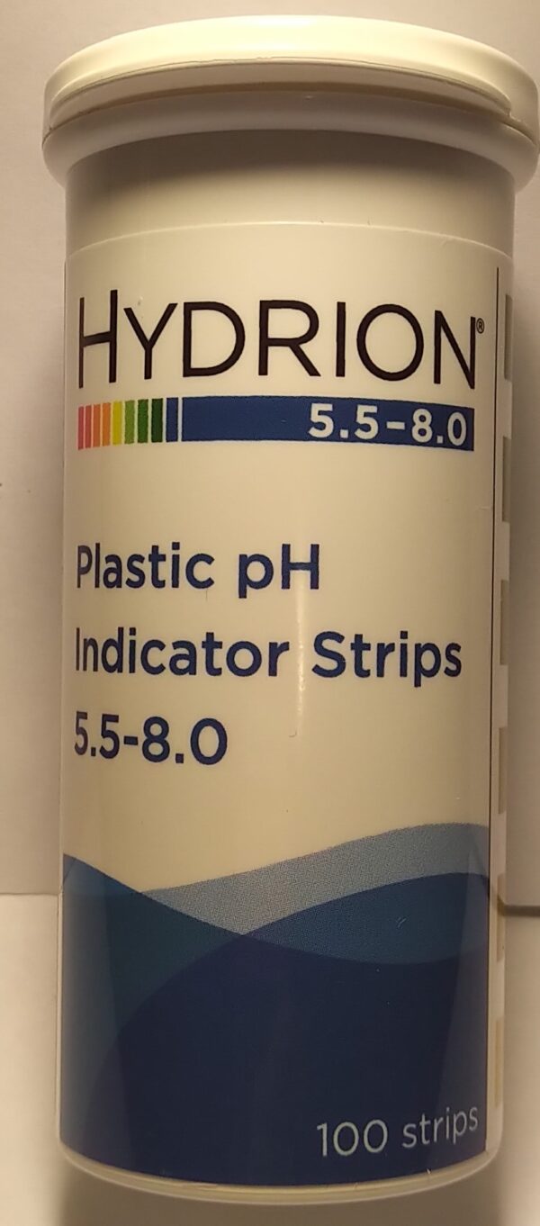 Hydrion Plastic PH Indicator Strips